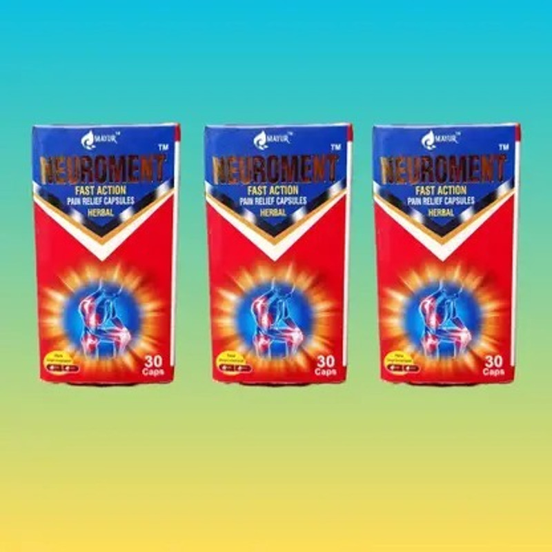 HARBORZA Neuroment Capsule, For Joint Pain pack of 4 Tablets(4 x 7.5 Units)