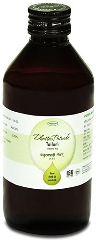 Nagarjun Dhattur Patradi Tailam 100ml Pack of 2 Liquid(2 x 100 ml)