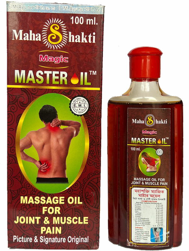 vitaherbal Mahashakti magic master oil for joint & muscle Pain. (100ml) Liquid(100 ml)