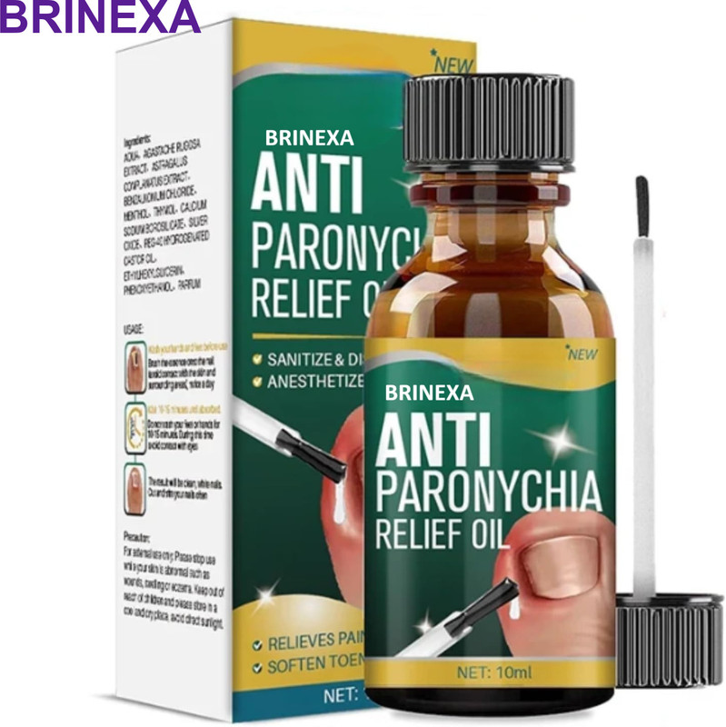 BRINEXA Nail Relief Oil for Paronychia Treatment Liquid(30 ml)