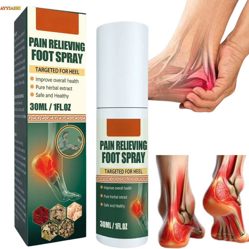 AYYIASHI Pain Relieving Spray For Swelling Stiffness And Pain Safe Herbal Formula Spray(30 ml)