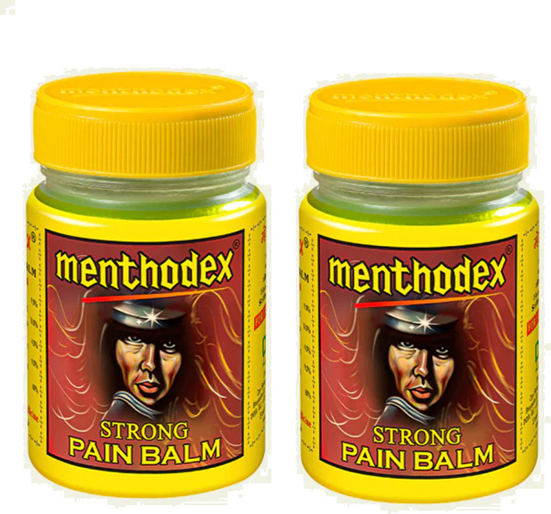 Menthodex Pain Relief Balm – Ayurvedic Formula for Pain & Cold Relief Balm(2 x 100 g)
