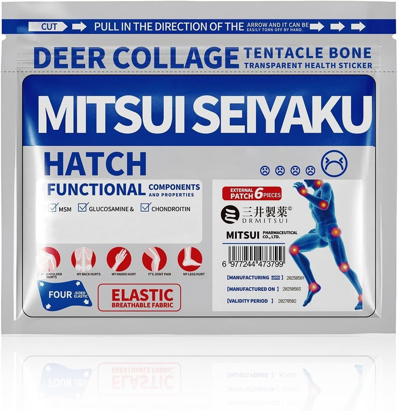 reaxi Mitsui Seiyaku Pain Relief Patch Herbal Joint & Muscle Care Sticker Plaster & Patch(100 g)