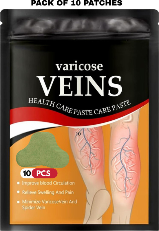 AYYIASHI Rapid Healing Vericose Vein Patches for Blood Flow Plaster & Patch(10 Patches)