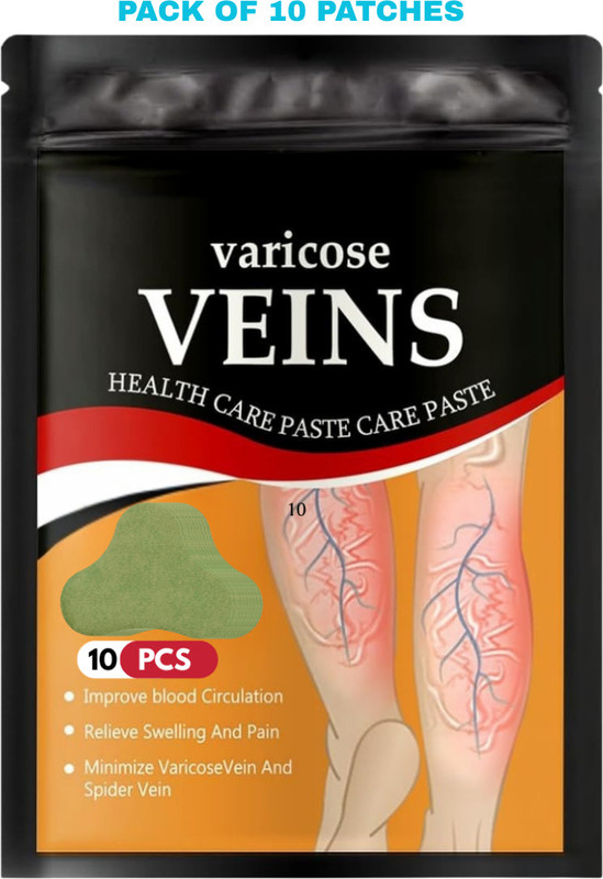 AYYIASHI Natural Circulation Boost Vericose Vein Patches Plaster & Patch(10 Patches)