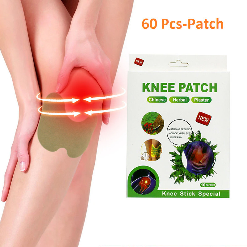 HEZKRT Wormwood Leaves Dried Ginger Camphor Borneol Natural Herbal Patche Plaster & Patch(6 x 10 Units)
