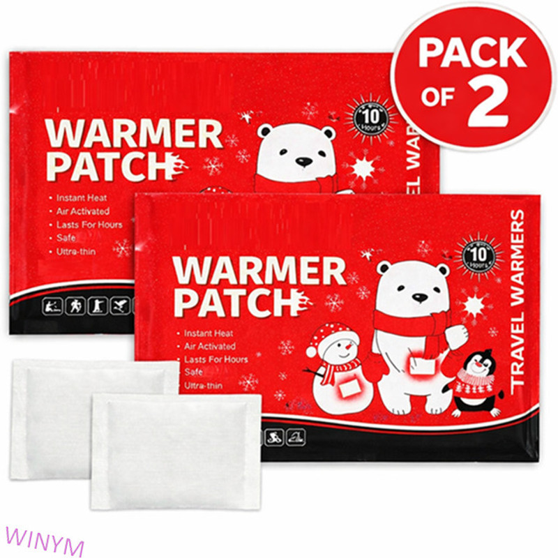 Winym Body Warmers Instant Heating Pads (2pair) for Cold Winter Days Plaster & Patch(2 x 1 Patches)