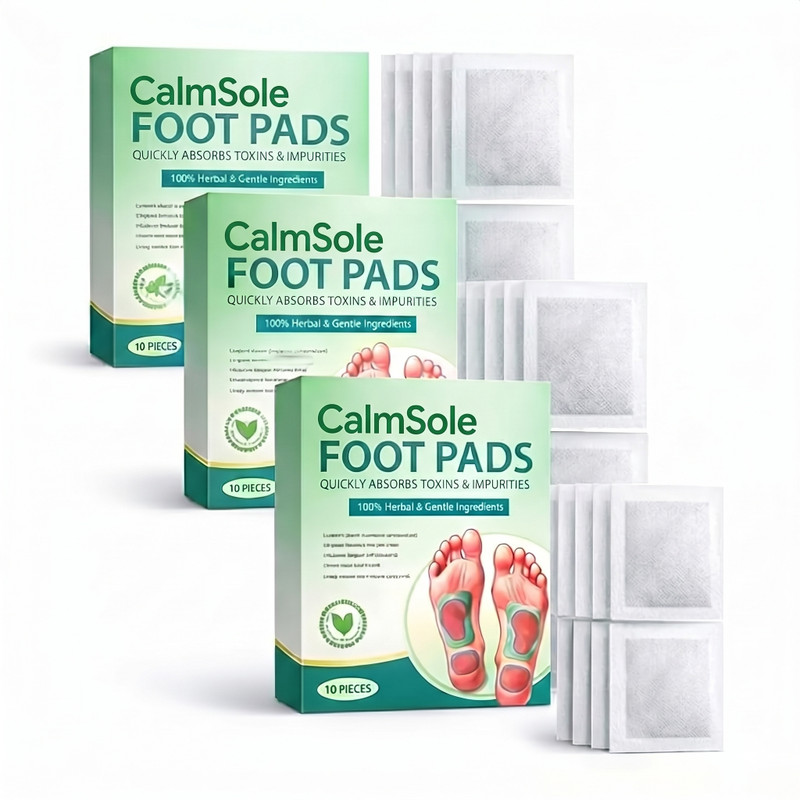 Calmsole Foot Pads weight loss Herbal Detox Weight Routine Support & Enhanced Energy Plaster & Patch(40 x 1 Patches)