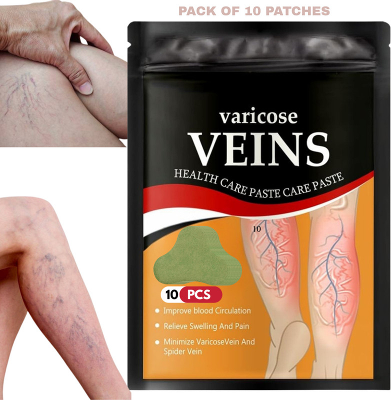 AYYIASHI Pain Relief Herbal Vericose Vein Patches for Daily Use Plaster & Patch(10 Patches)