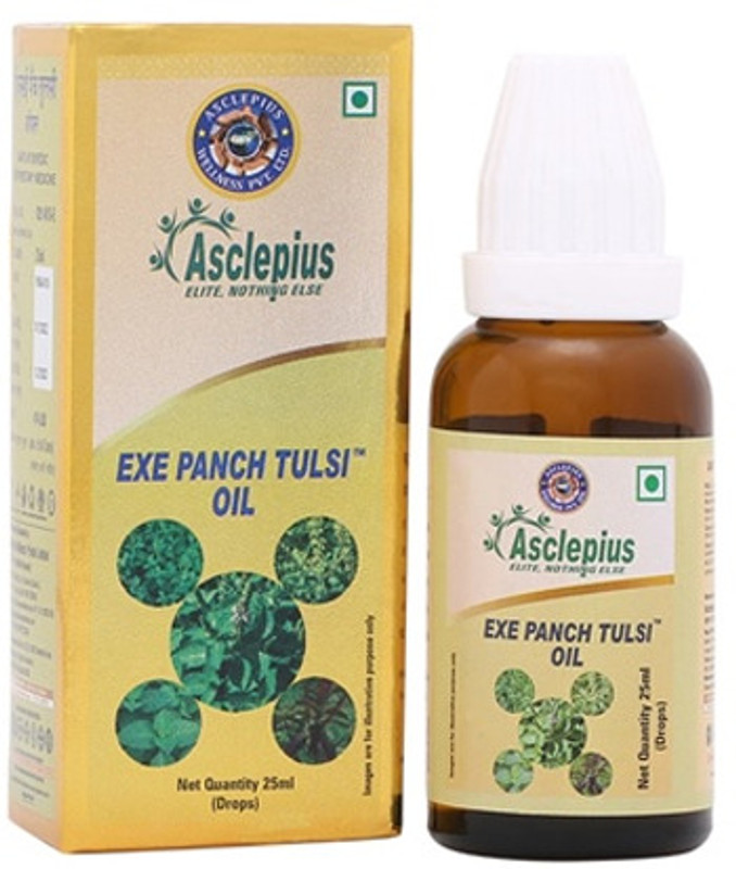 Asclepius PANCH TULSI OIL Liquid(25 ml)