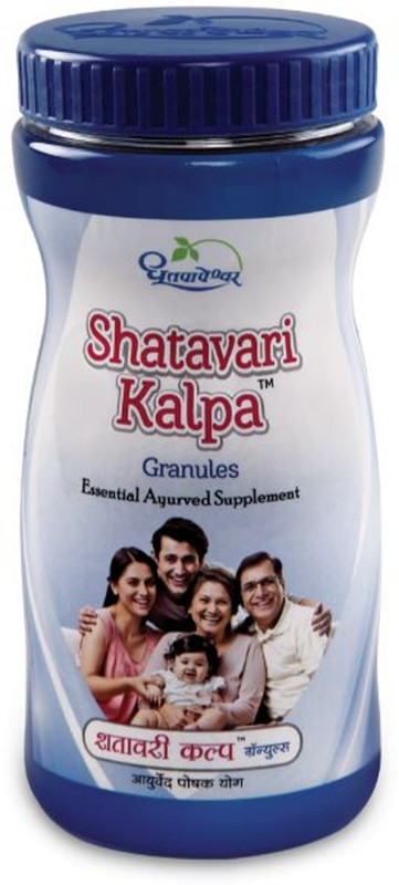 DHOOTAPAPESHWAR Shatavari Kalpa (Elaichi Flavour) Powder(350 g)