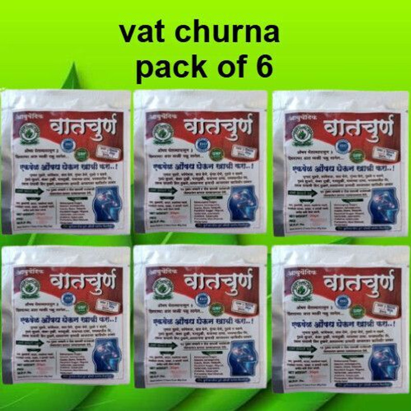 MUKHTI CARE vaat churna pack of 6 Powder(6 x 20 g)