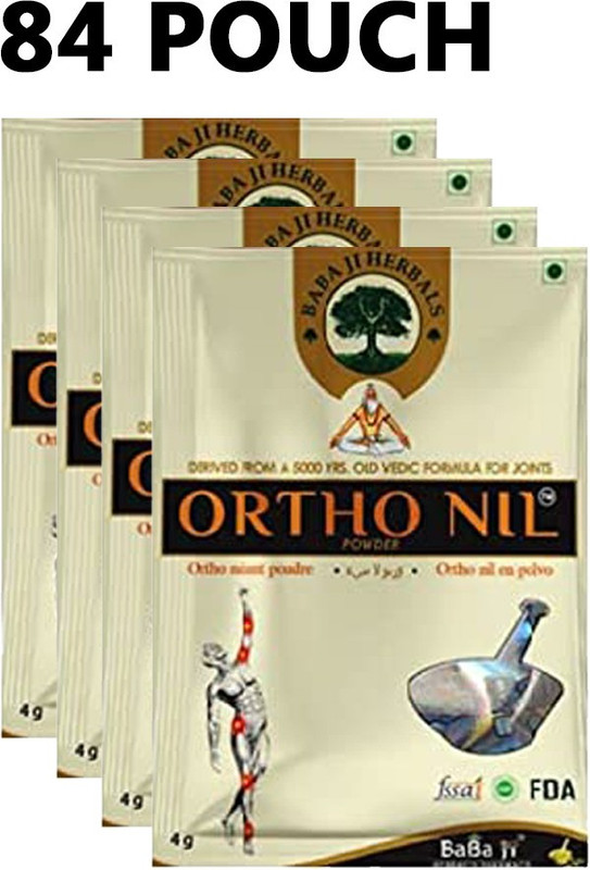 Amazing Mall 84 SACHET ORTHONIL POWDER FOR JOINT PAIN BODY PAIN MUSCLE PAIN Powder(84 x 1 Units)