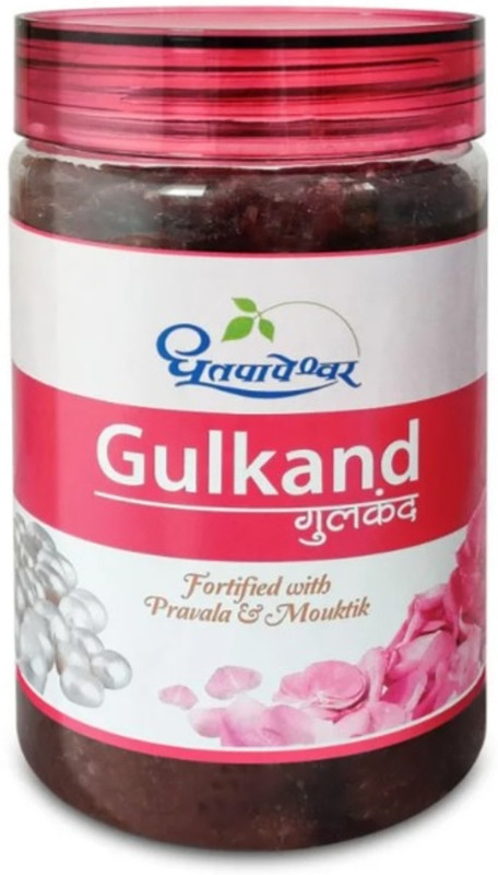 DHOOTAPAPESHWAR Gulkand Pravala and Mouktik Pishti 400 g Liquid(400 g)