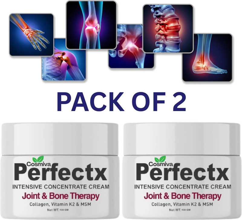 COSMIVA PerfectX Joint All-in-One Body Relief System for Fast Action and Full Recovery Cream(2 x 100 g)