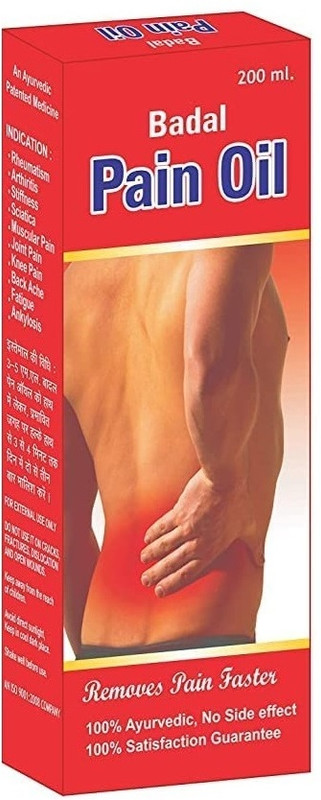 BADAL Muscle Pain Oil Visible improvement in 7 days (200 ML) Liquid(3 x 200 ml)