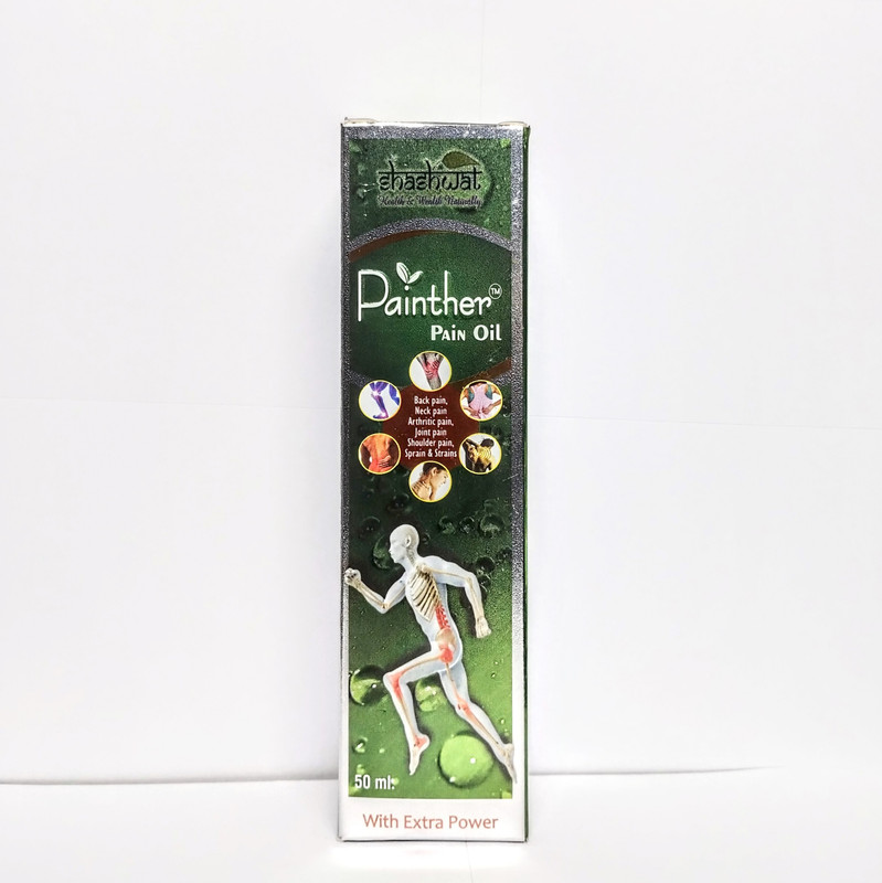 Shashwat Herbal Painther Pain oil 50ml Pack of 2 Liquid(2 x 50 ml)