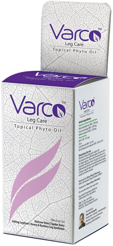 Varco LEG CARE TOPICAL PHYTO Therapeutic Oil for Leg Pain Liquid(60 ml)