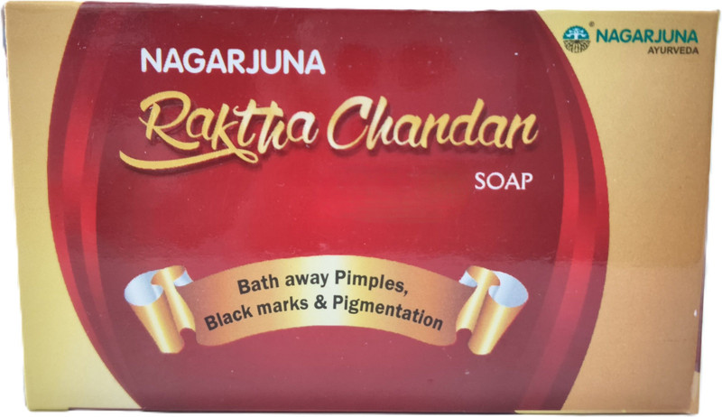 Nagarjuna Ayurvedic RAKTHACHANDAN SOAP Plaster & Patch(6 x 12.5 g)