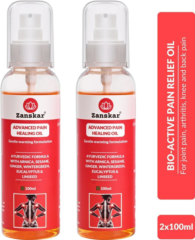Zanskar Advanced Pain Healing Oil (Pack of 2) Liquid(2 x 100 ml)