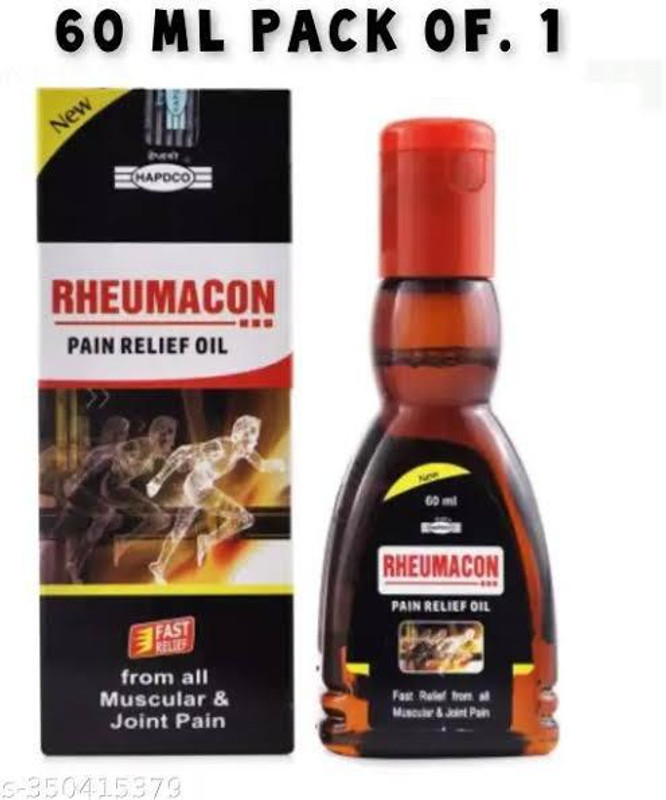 HAPDCO all new Rheumacon body pain relief oil 60 ml Liquid(60 ml)