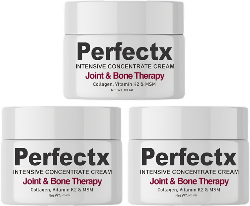 PANARO Perfectx Joint Bone Collagen Cream | Muscle Joint Wrist Back Knee Pain Relief Cream(3 x 100 g)