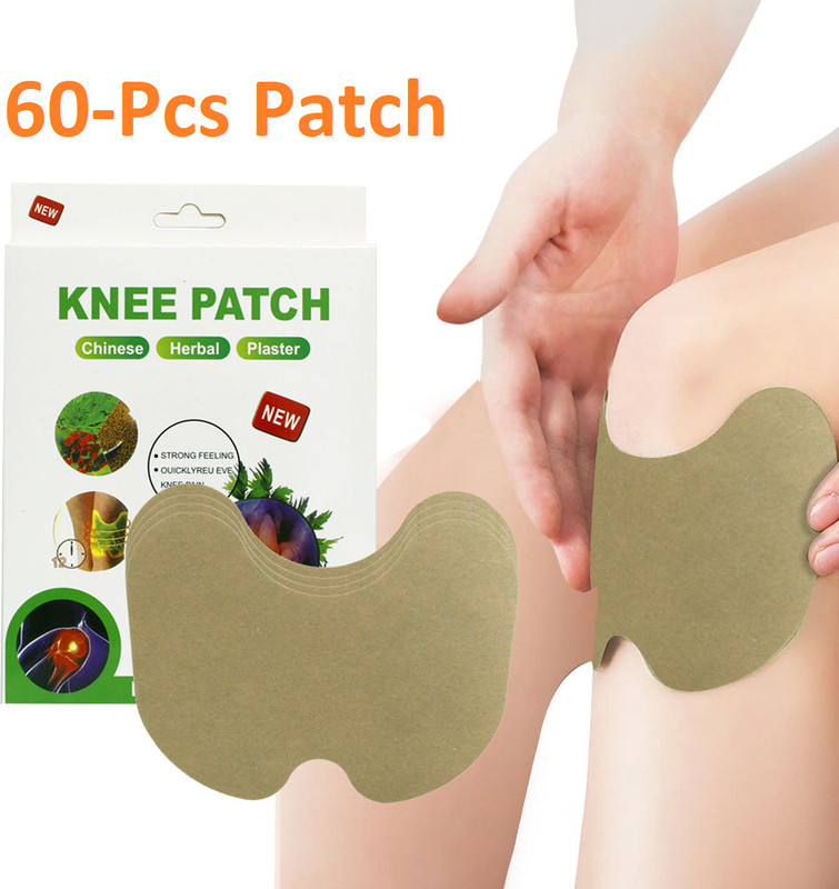 HEZKRT Instant Relief for Knee, Joint & Muscle Pain | Natural Wormwood Extract Plaster & Patch(6 x 10 Units)