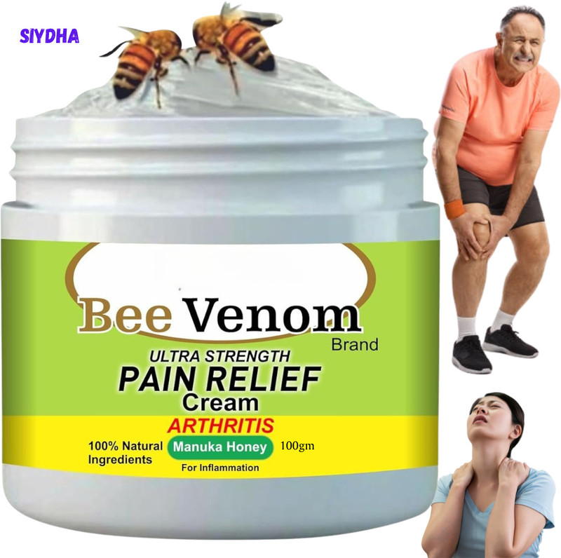 SIYDHA Bee Venom Lightweight And Powerful Pain Cream For Sore Joints Cream(100 g)