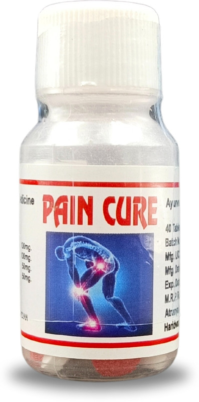 HERBSHD Pain Cure Tablets | Arthritis | Joint | Muscle | Neck Pain Relief Tablets(2 x 40 Units)