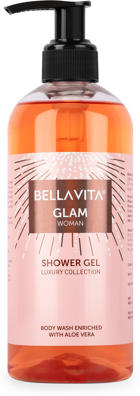BELLAVITA GLAM WOMAN Body Wash|With Fruity & Citrus Notes, helps in moisturising Skin|(500 ml)