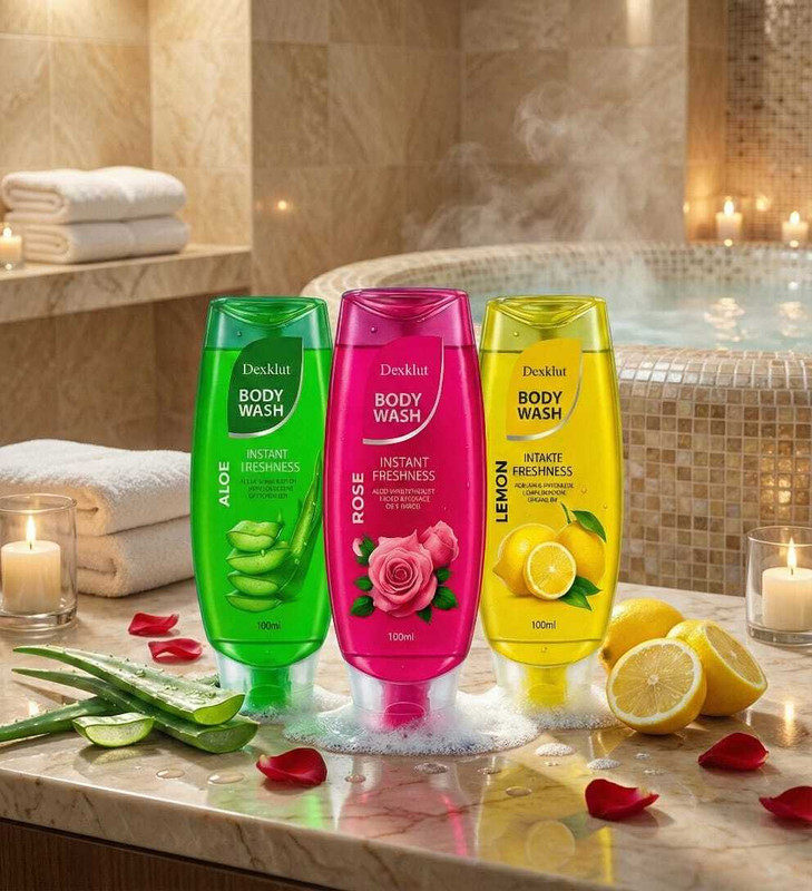 Dexklut Smooth and luxurious feel Body wash(3 x 100 ml)