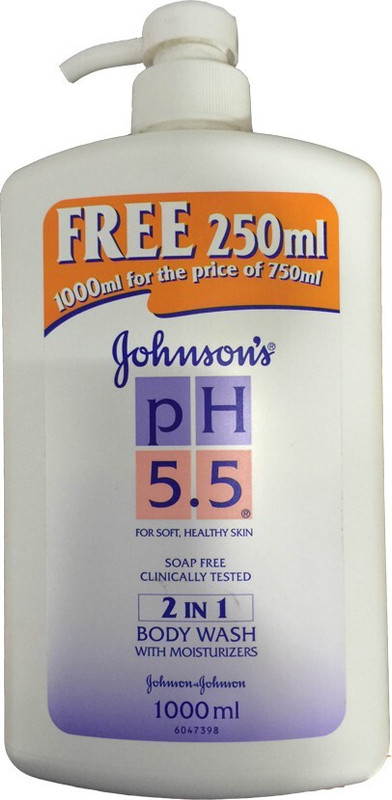 JOHNSON'S Ph 5.5 Body Wash Imported(1000 ml)