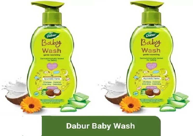 Dabur Baby Wash Tear Free(2 x 500 ml)