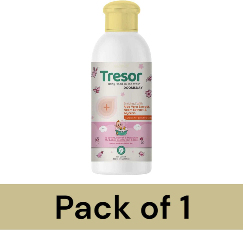 DOOMSDAY tresor baby head to toe wash baby wash for all skin type(200 ml)