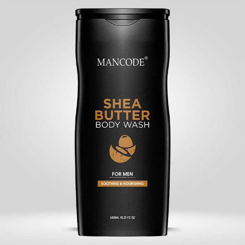 MANCODE Shea Butter Body Wash For Men| Soothing and Nourishing| Deeply Conditioning| Enriched With Real Shea Butter, 450ml(450 ml)
