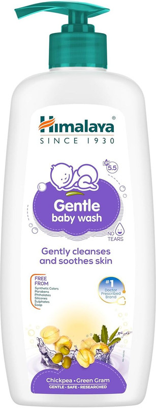 HIMALAYA GENTLE BABY WASH 600ML ( Pack of 1 )(600 ml)