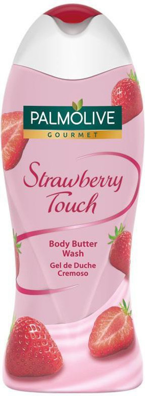 PALMOLIVE Gourmet Strawberry Touch Body Butter Wash – 500ml (500 ml)