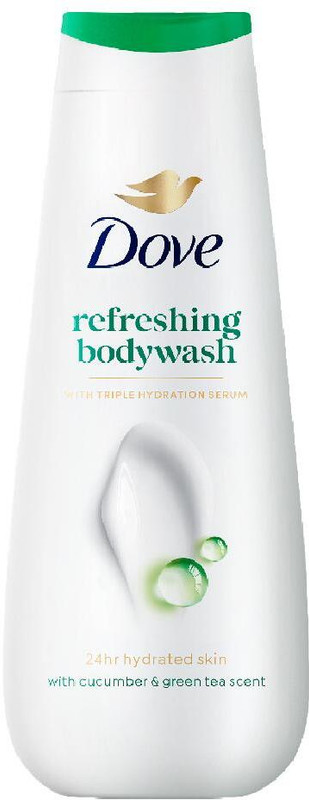 DOVE Refreshing Bodywash with Triple Hydration Serum(300 ml)
