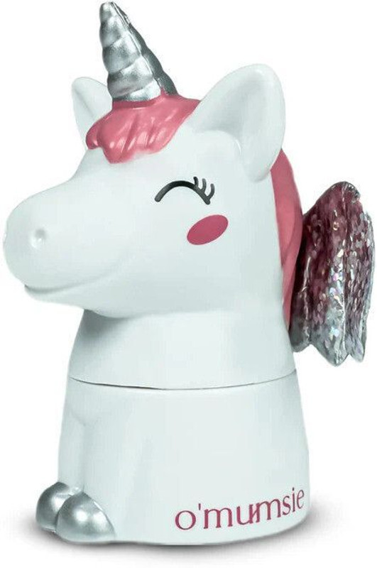 o'mumsie Baby Unicorn Lip Balm | Shea Butter & Coconut Oil | 5 grams (white)(5 ml)