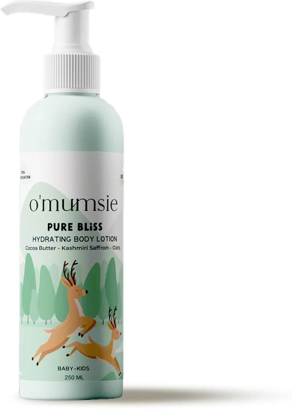 o'mumsie Baby Body Lotion: For Newborns & Toddlers, Highly Moisturizing & Soothing, 250ml(250 ml)