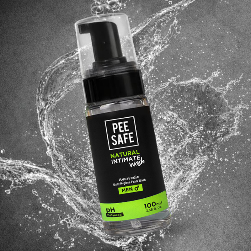 Pee Safe Natural Intimate Wash Men - Pack of 1(100 ml)