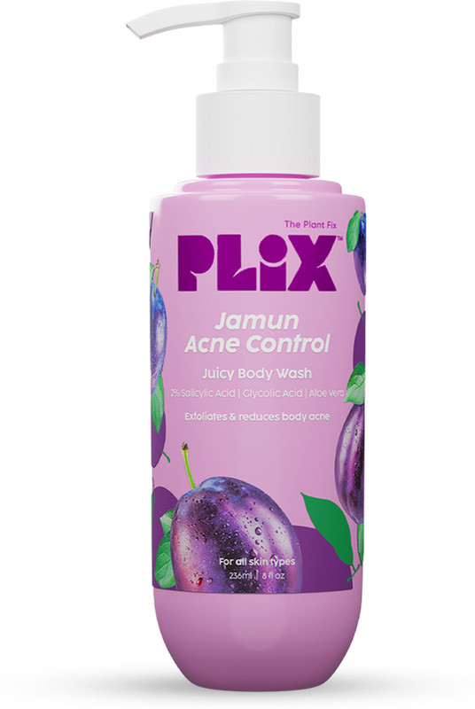 The Plant Fix Plix Jamun 2% Salicylic Acid Body Wash For Body Acne(236 ml)