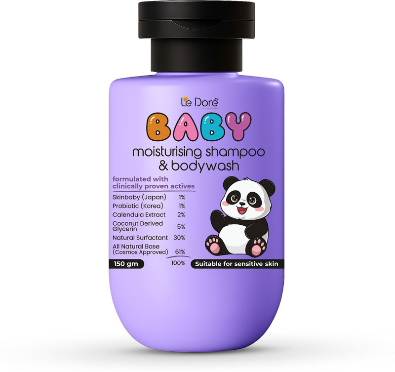 Le Dore Baby Moisturising Shampoo & Body Wash(150 g)