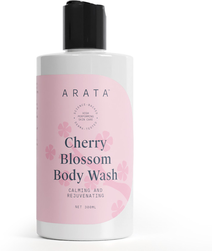 ARATA Body Wash with Cherry Blossom Fragrance|Refreshing & Hydrating|Unisex