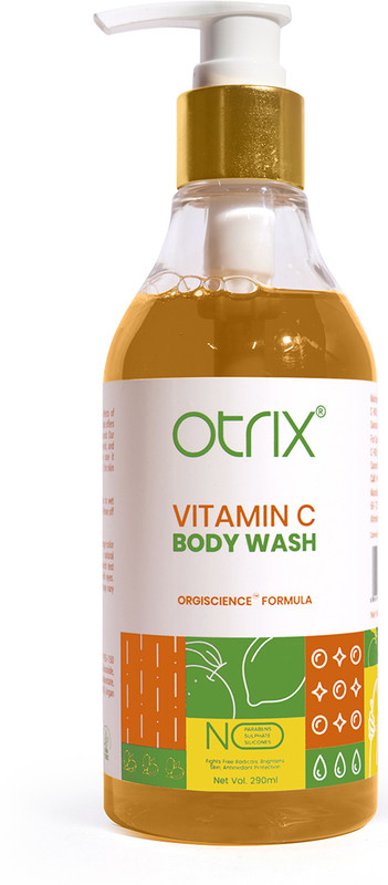 Otrix Vitamin C Body Wash - Hydrating & Revitalizing Shower Gel(290 ml)