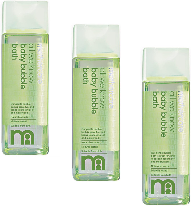 Mothercare ALL WE KNOW BABY BUBBLE BATH 300ML EACH (PACK-3)(3 x 300 ml)