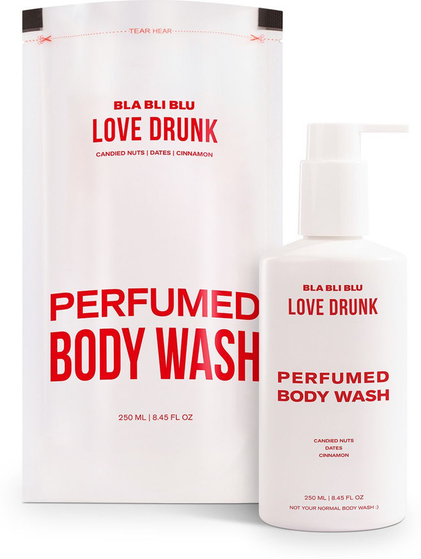 BLA BLI BLU Love Drunk Perfumed Body Wash | Cinnamon & Date Notes | Hydrates Skin(250 ml)