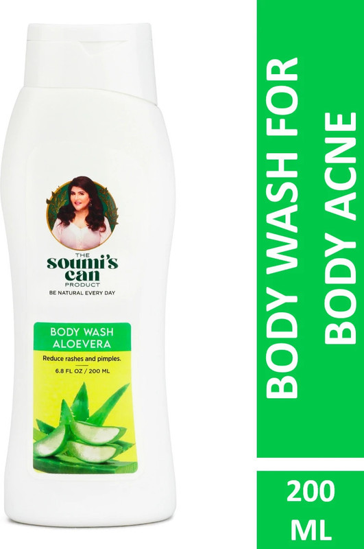 The Soumi's Can Product BODY WASH ALOEVERA (PACK OF 2)(2 x 200)