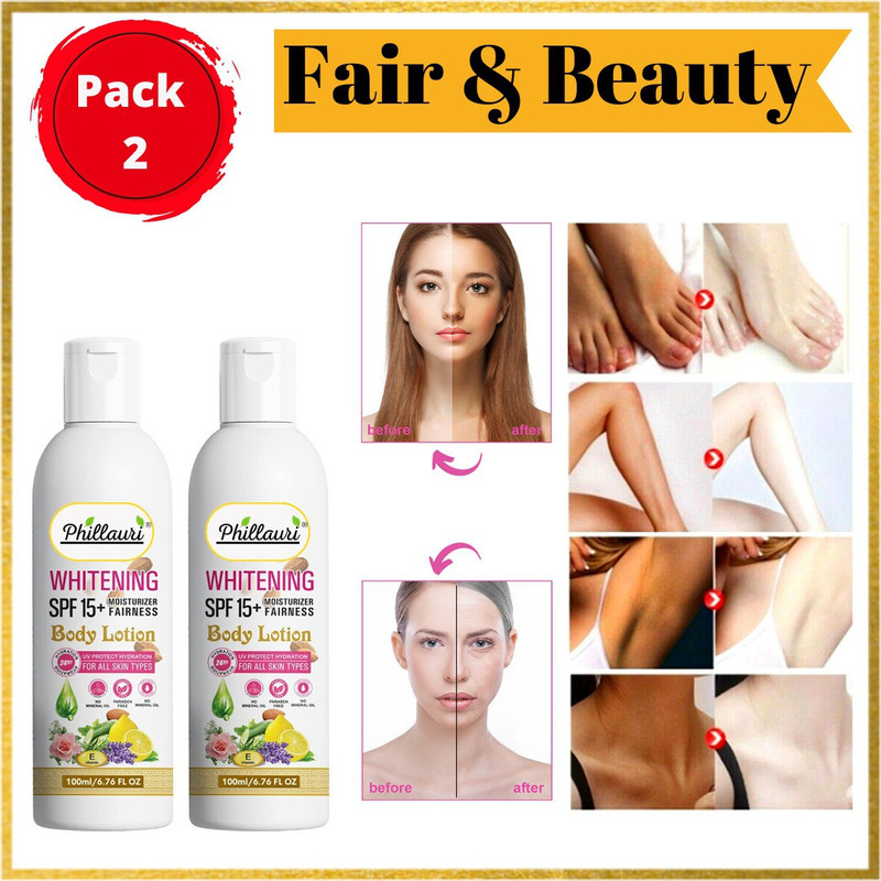 Phillauri Non Greasy Intensive Care Deep Moisture Body Lotion For Women and Men (2 x 100 ml)