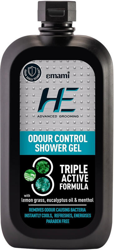 HE Odour Control Shower Gel for Men with Lemongrass & Menthol Freshness(200 ml)